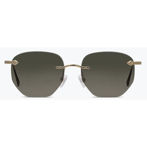 YOJI HARUTO 32-001821 GOLD EYEGLASSES SUNGLASSES FRAME 51-17-145